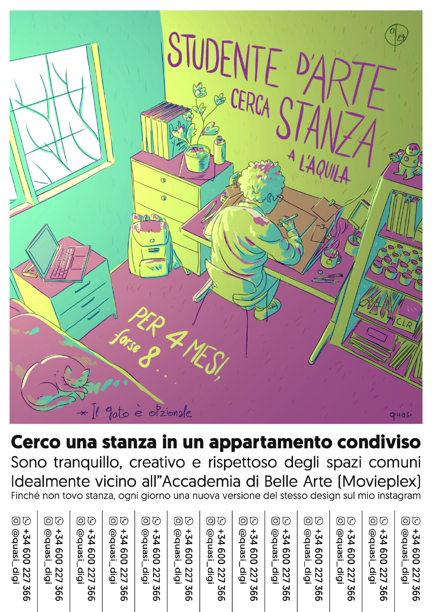 Poster by quasi for a flat search