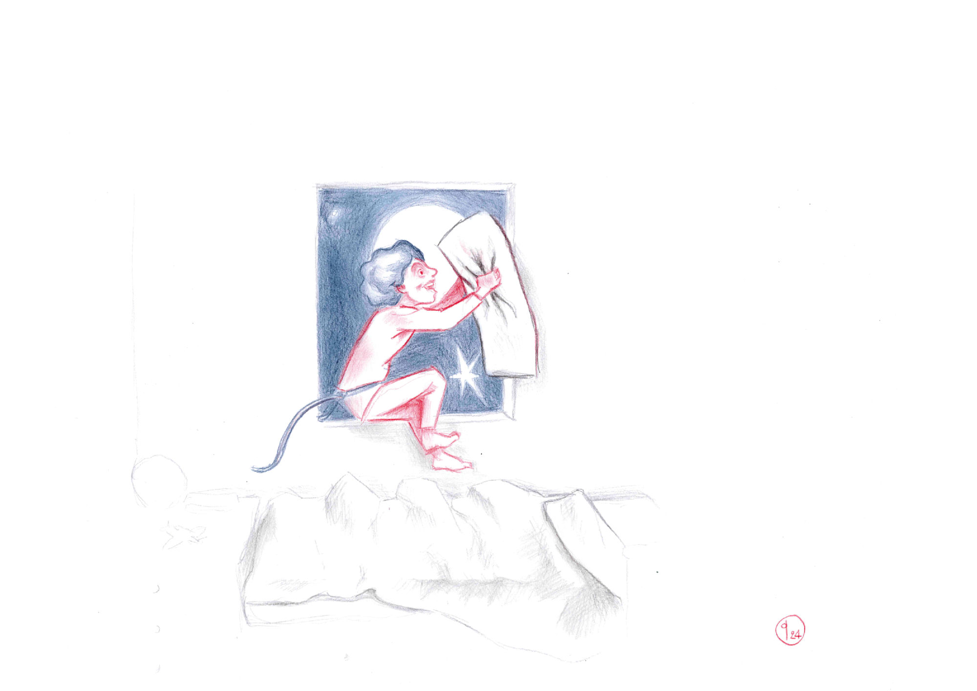 Illustration by quasi for Where the Wild Things Are. A book by Maurice Sendak