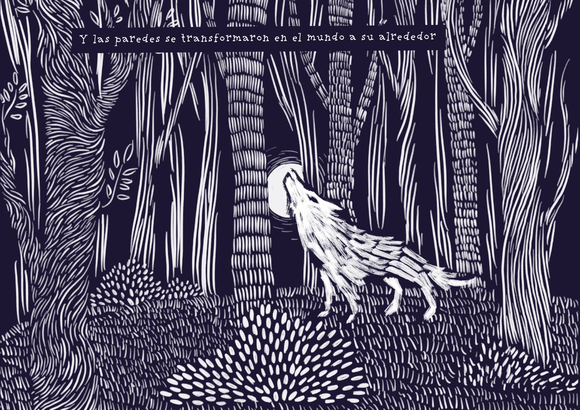 Illustration by quasi for Where the Wild Things Are. A book by Maurice Sendak